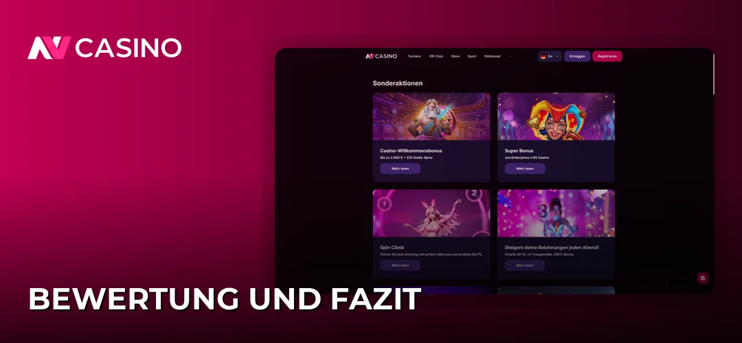 Bewertung und Fazit